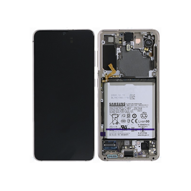 Pantalla Completa Original Samsung Galaxy S21 5G (G991) Morado