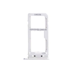 Bandeja SIM y MicroSD para Samsung Galaxy Note 8, N950 Plata