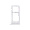 Bandeja SIM y MicroSD para Samsung Galaxy Note 8, N950 Plata