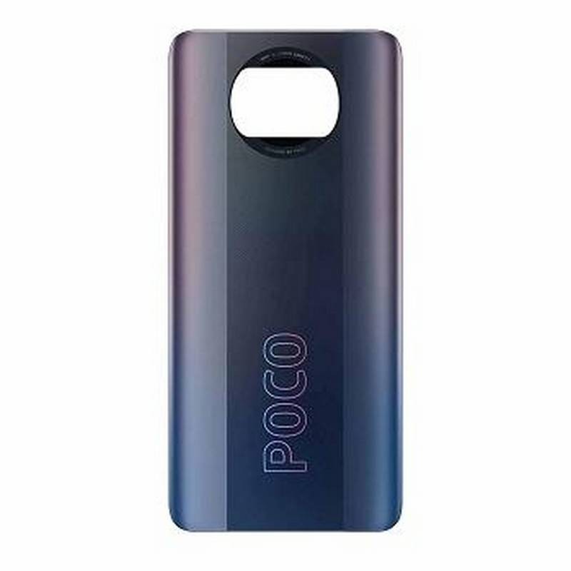 Tapa Trasera para Xiaomi Poco X3 Negro
