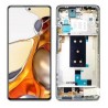 Pantalla Lcd + Tactil con Marco Xiaomi 11T, Xiaomi 11T Pro Plata