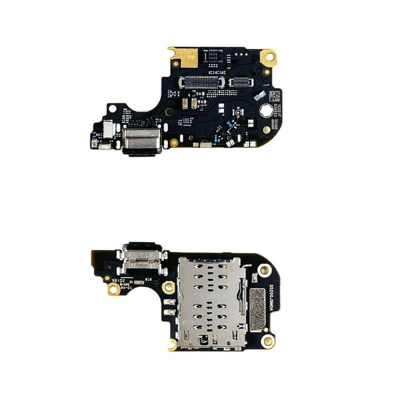 Placa Conector de Carga y Lector Sim Xiaomi Mi 10 Lite