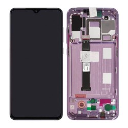 Pantalla Lcd + Tactil con Marco Xiaomi Mi 9 Lila