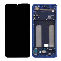 Pantalla Original Lcd + Tactil con Marco Xiaomi Mi 9 Lite Azul