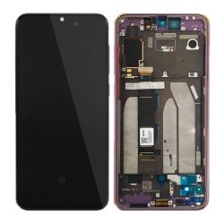 Pantalla Original LCD + Tactil con Marco Xiaomi Mi 9 SE Lila
