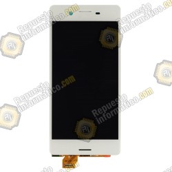 LCD + TÃ¡ctil sony x (blanco)