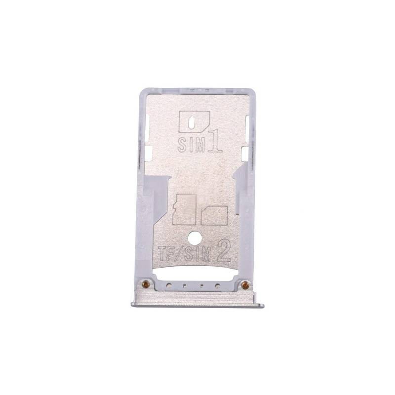 Bandeja Dual Sim y MicroSD Xiaomi Mi Max Plata