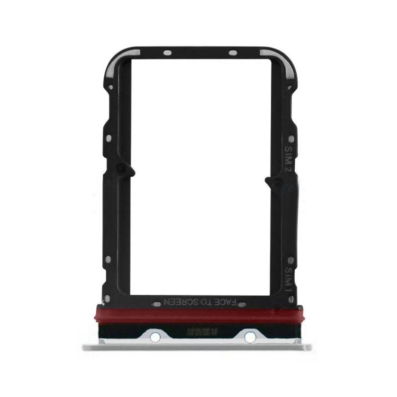 Bandeja Sim para Xiaomi Mi Note 10 Lite M2002F4LG Plata