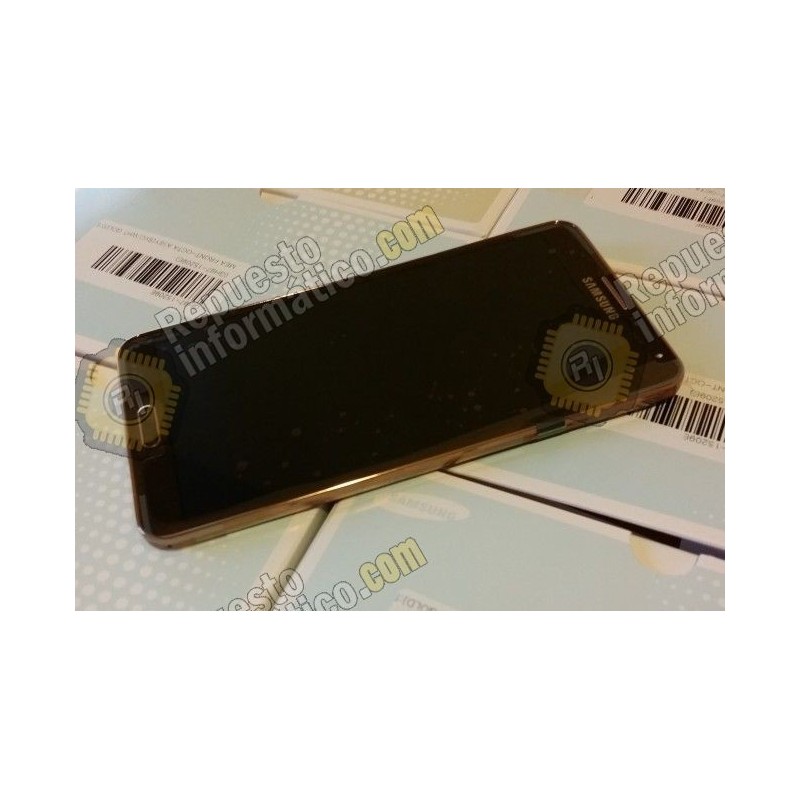 Pantalla oro-negro (lcd+tactil+marco) Galaxy Note 3 (directo de fabrica)