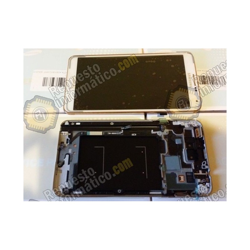 Pantalla oro-blanco (lcd+tactil+marco) Galaxy Note 3 (directo de fabrica)