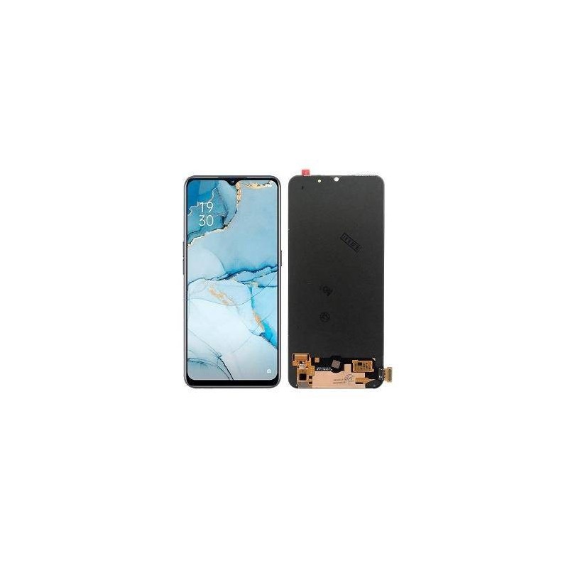 Pantalla Compatible LCD + Tactil Oppo Reno 3, Oppo A91 Negro