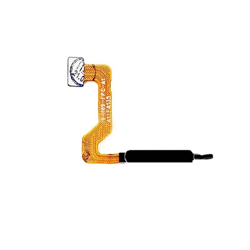 Flex Lector Huella Dactilar Oppo A72 CPH2067 Negro