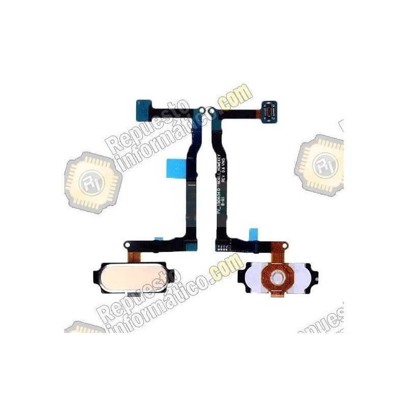 Flex + Lector Huellas  Galaxy N920 Note 5 (Dorado)