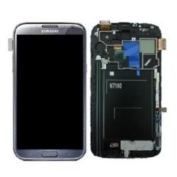 Pantalla ( Lcd+Tactil+marco ) Galaxy Note 2 N7100 (gris) (Directo de fabrica)