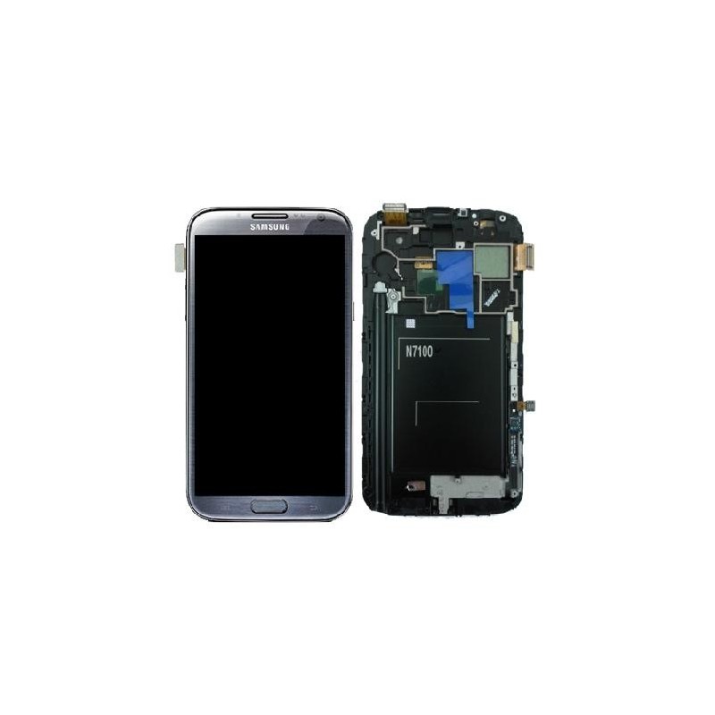 Pantalla ( Lcd+Tactil+marco ) Galaxy Note 2 N7100 (gris) (Directo de fabrica)