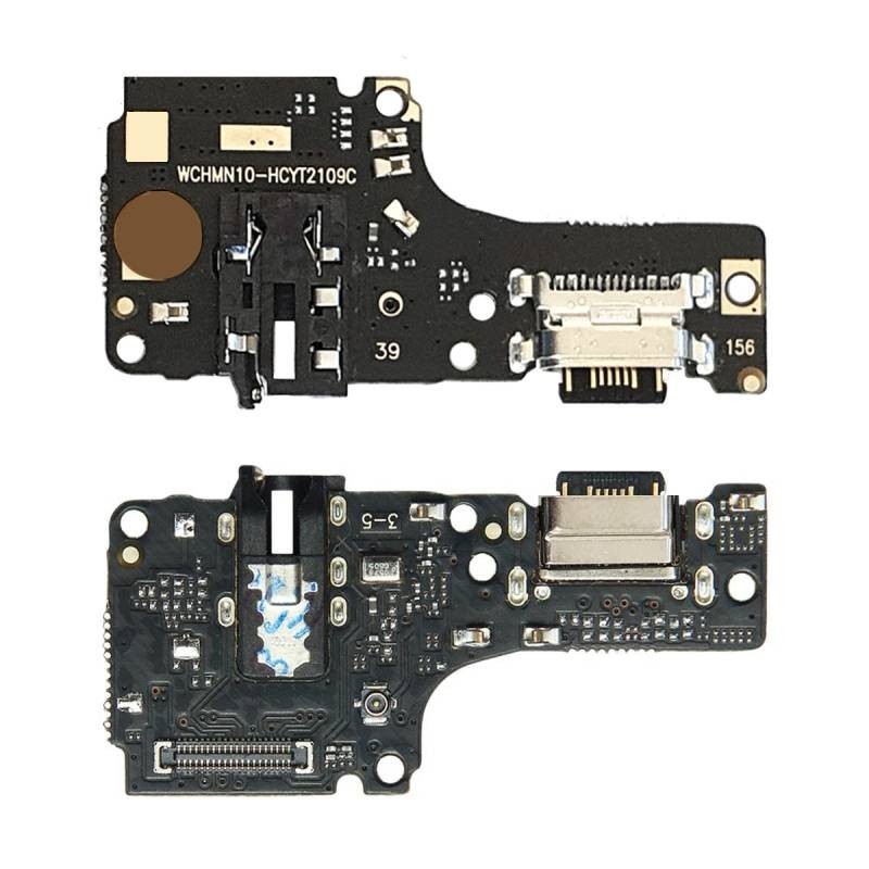 Placa Conector de Carga y Microfono Xiaomi Redmi Note 10 4G M2101K7AI, M2101K7AG