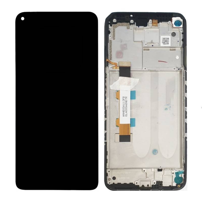 Pantalla Con Marco Xiaomi Redmi Note 9T Negro