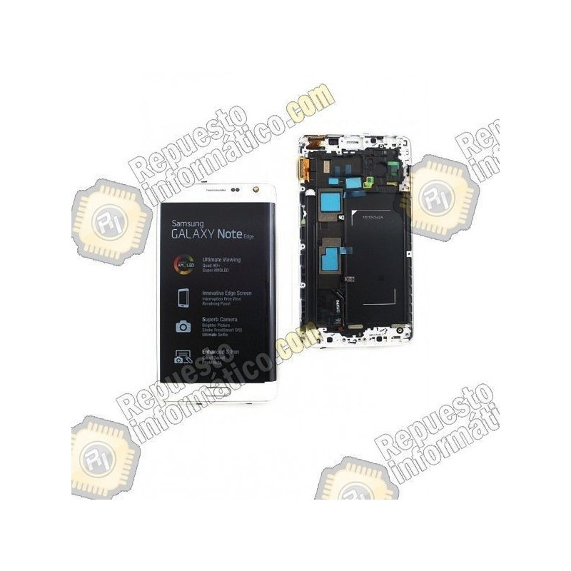 Pantalla (Lcd+tactil+marco) Blanca Galaxy N915 (Note Edge)