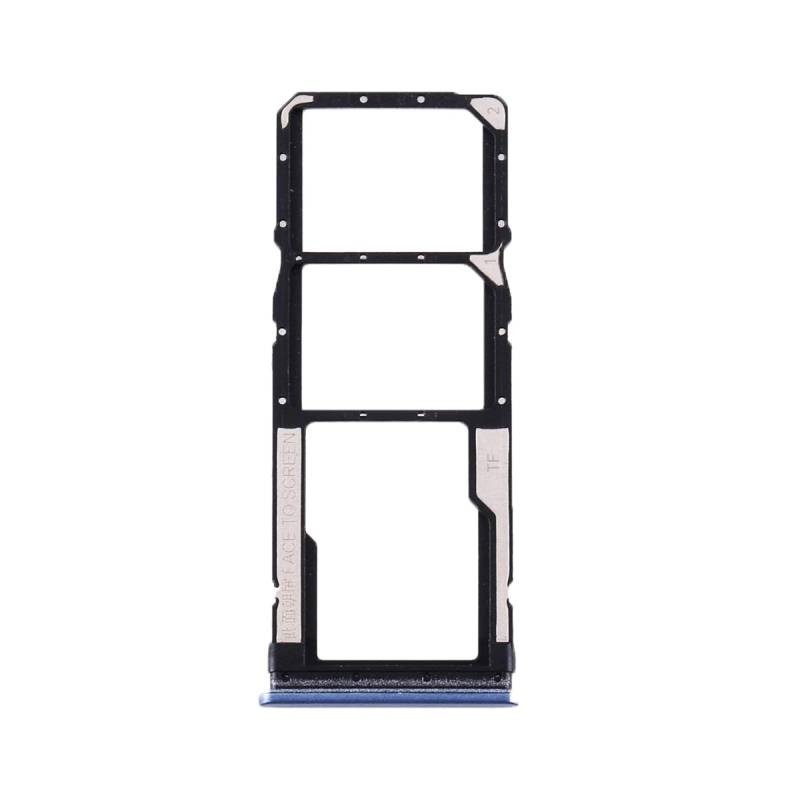 Bandeja Sim y MicroSD Xiaomi Redmi Note 9S Gris Azul