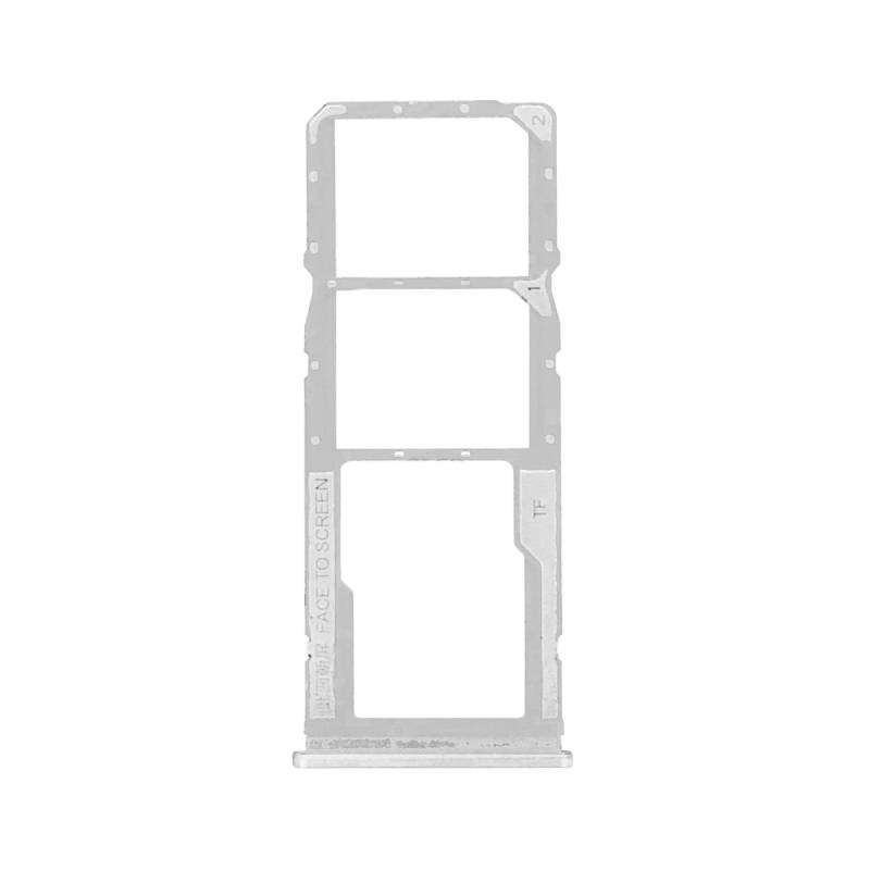 Bandeja Dual-Sim y Micro-SD Xiaomi Redmi 10 21061119AG Plata
