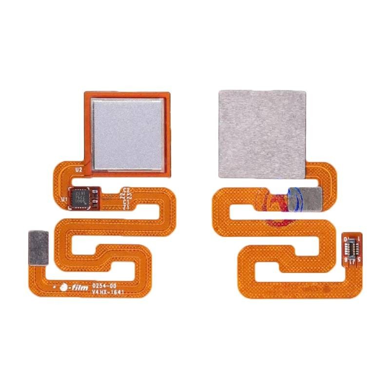Flex Lector Huella Dactilar Xiaomi Redmi 4 Gris