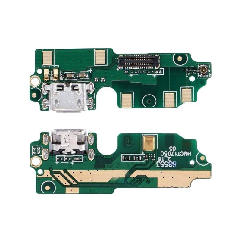 Placa Con Conector De Carga Y Microfono Xiaomi Redmi 4 Pro