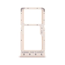 Bandeja Sim y MicroSD Xiaomi Redmi 6, Redmi 6A Dorado