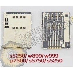 Lector sim tablet P5110/P5100/P7500 , Samsung Wave 2 (S5250) y Wave575 (S5750)