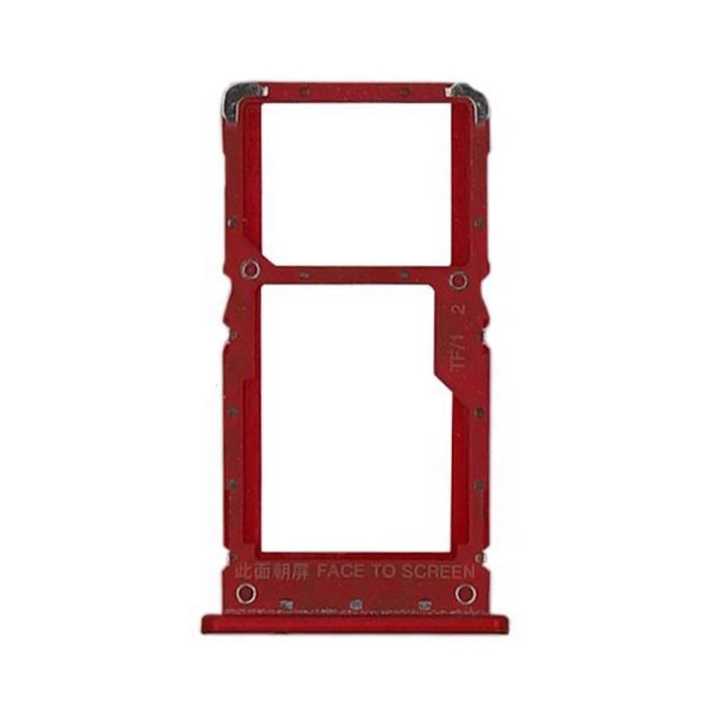 Bandeja Sim y MicroSD Xiaomi Redmi Note 6 Pro Rojo