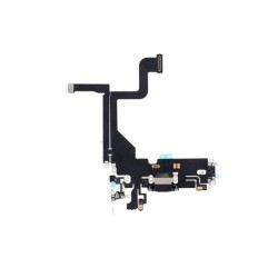 Flex Conector de Carga y Microfono iPhone 13 Pro Negro