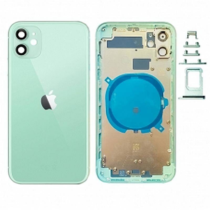 Chasis Carcasa Trasera iPhone 11 Verde Menta