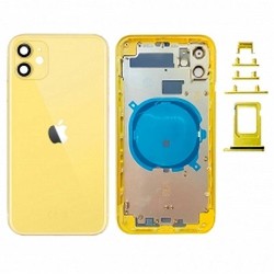 Chasis Carcasa Trasera iPhone 11 Amarillo