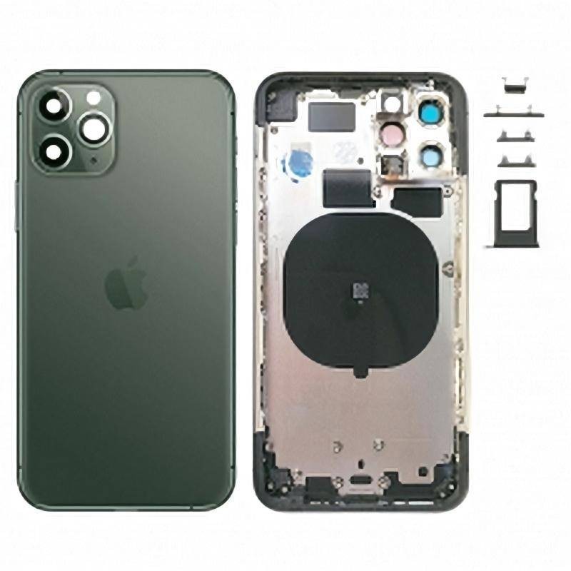 Chasis Carcasa Trasera iPhone 11 Pro Verde