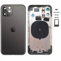 Chasis Carcasa Trasera iPhone 11 Pro Max Gris Oscuro