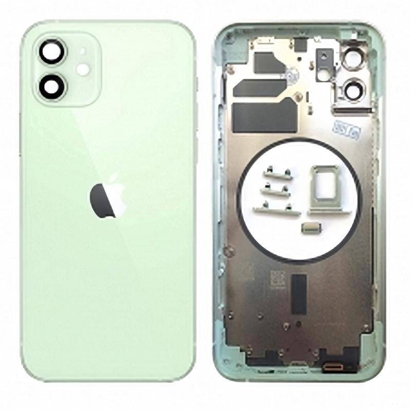 Chasis Carcasa Trasera iPhone 12 Verde