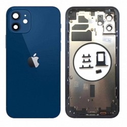 Chasis Carcasa Trasera iPhone 12 Azul