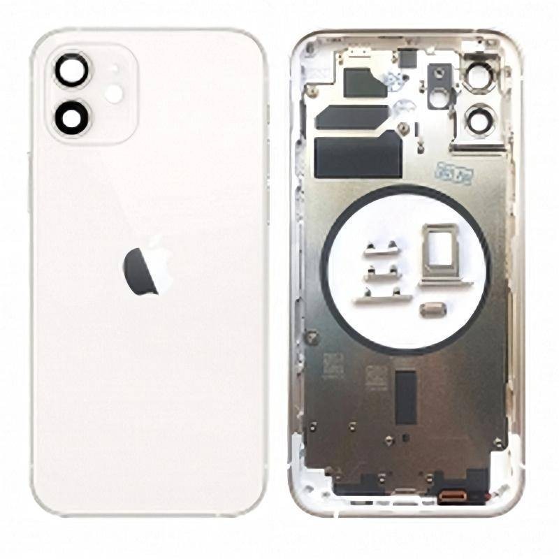 Chasis Carcasa Trasera iPhone 12 Blanco