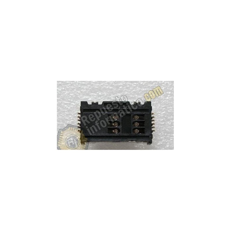 Conector lector Dual Sim para Samsung Galaxy S Duos (S7562)