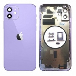 Chasis Carcasa Trasera iPhone 12 Lila - Morado