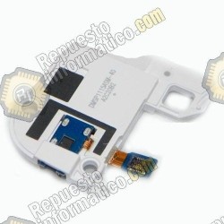 Buzzer Altavoz para Samsung Galaxy S Duos, S DUOS 2, S7562, S7582, Galaxy Trend S7560 Blanco