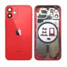 Chasis Carcasa Trasera iPhone 12 Mini Rojo