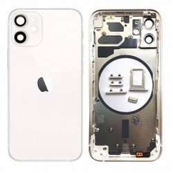 Chasis Carcasa Trasera iPhone 12 Mini Blanco