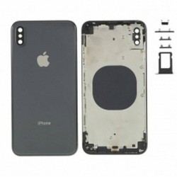 Chasis Carcasa Trasera IPhone XS Negro