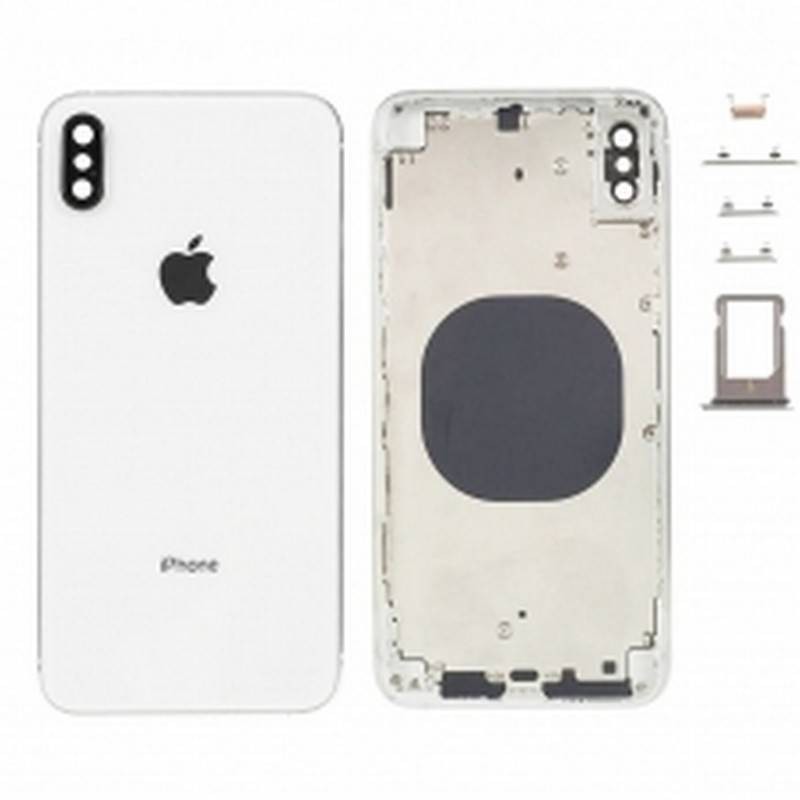 Chasis Carcasa Trasera IPhone XS Blanco