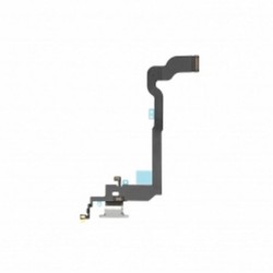Flex Conector de Carga y Microfono IPhone X Gris