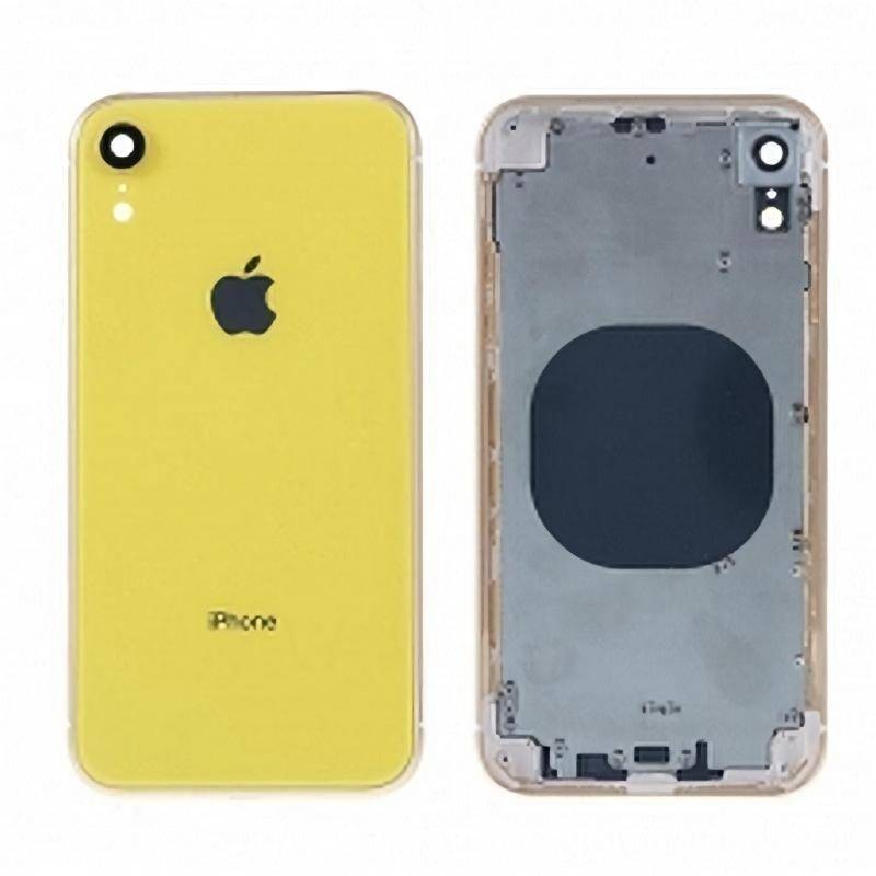 Carcasa Trasera Chasis iPhone XR Amarillo
