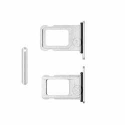 Bandeja Sim IPhone XR Plata