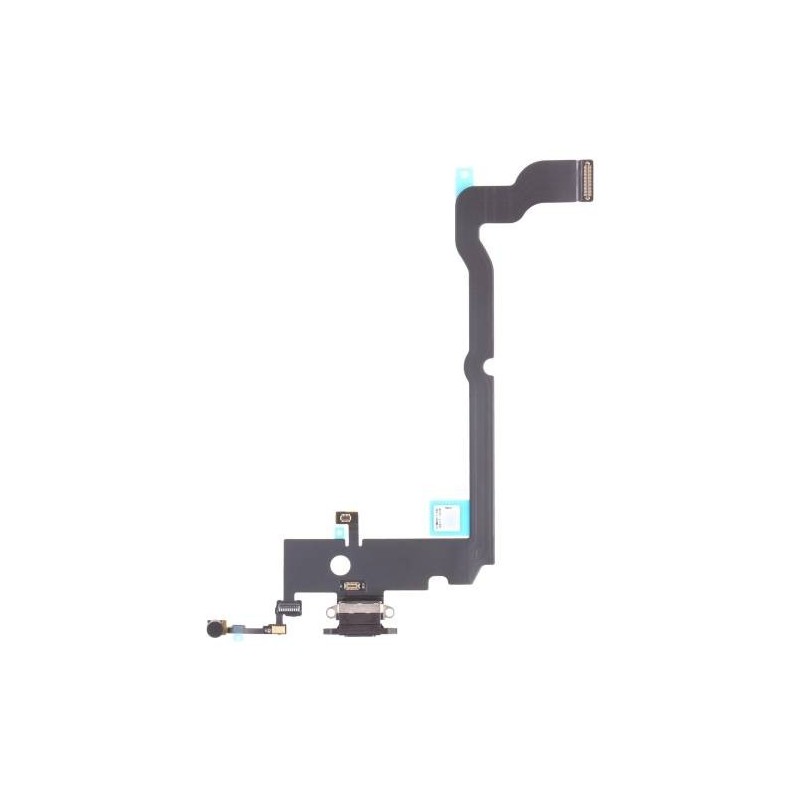 Flex Conector de Carga y Microfono IPhone XS Max Negro