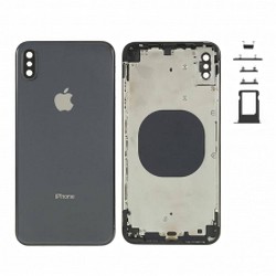 Carcasa Chasis Trasero iPhone XS Max Negro
