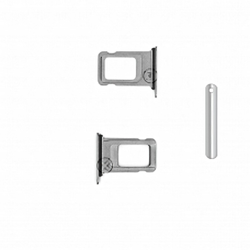 Bandeja SIM IPhone XS Max Plata